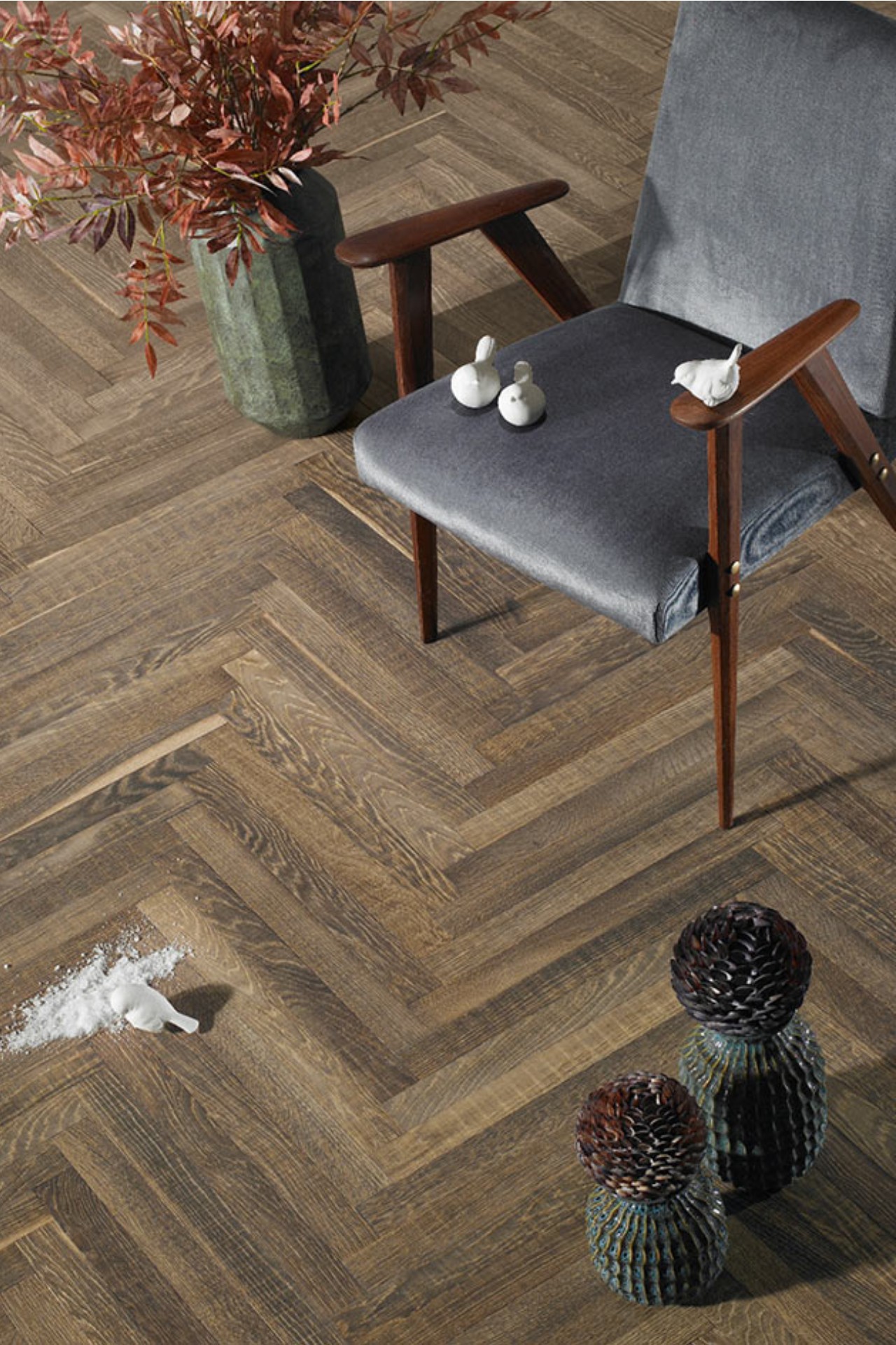 Regazzetti Consulenza Arredo Pavimenti Legno Parquet Casa Pregnana Milanese Milano Original Parquet Calibro50 Grigio