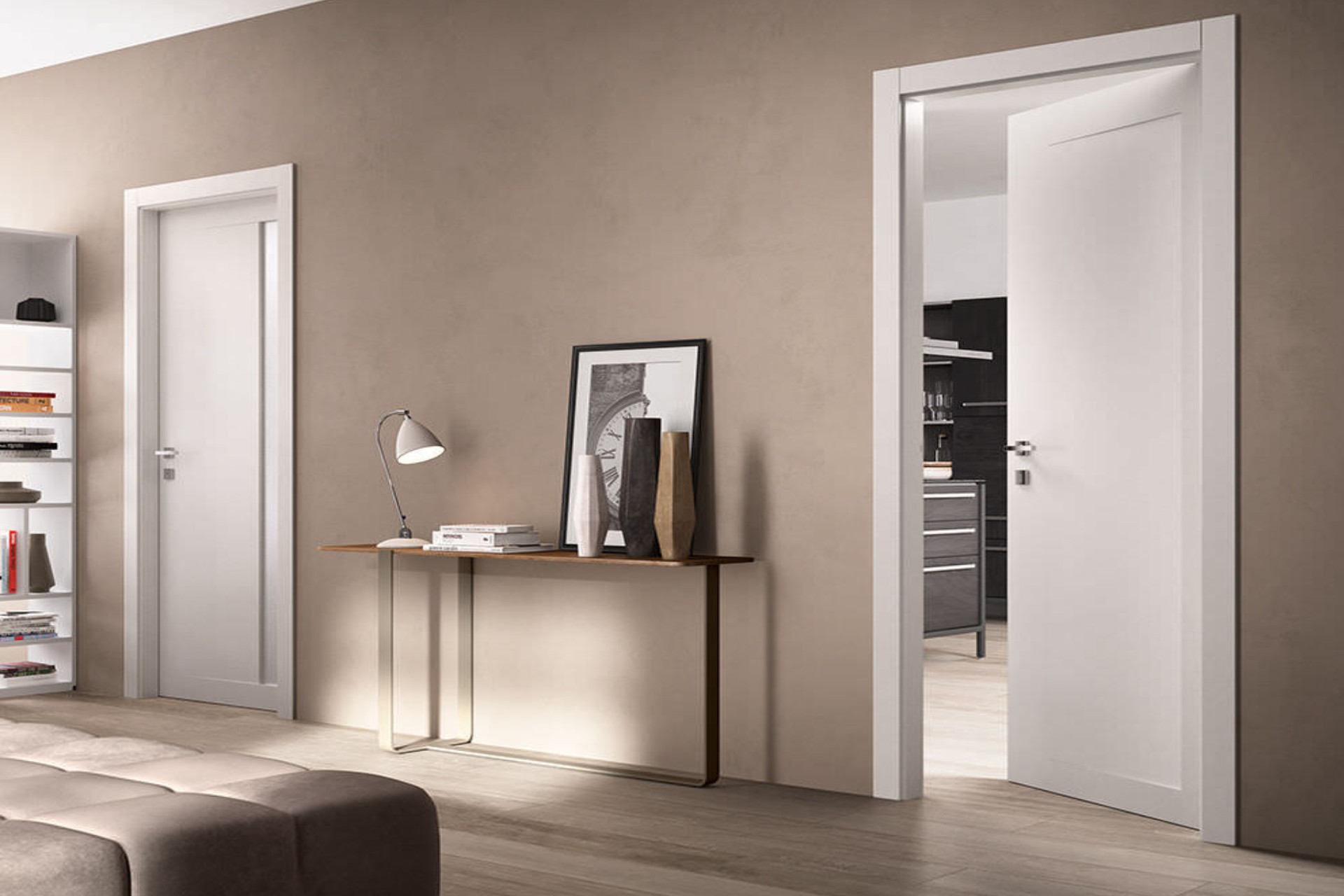 Regazzetti Consulenza Arredo Porte Interni Blindate Pregnana Milanese Milano Ferrero Legno Suite 9