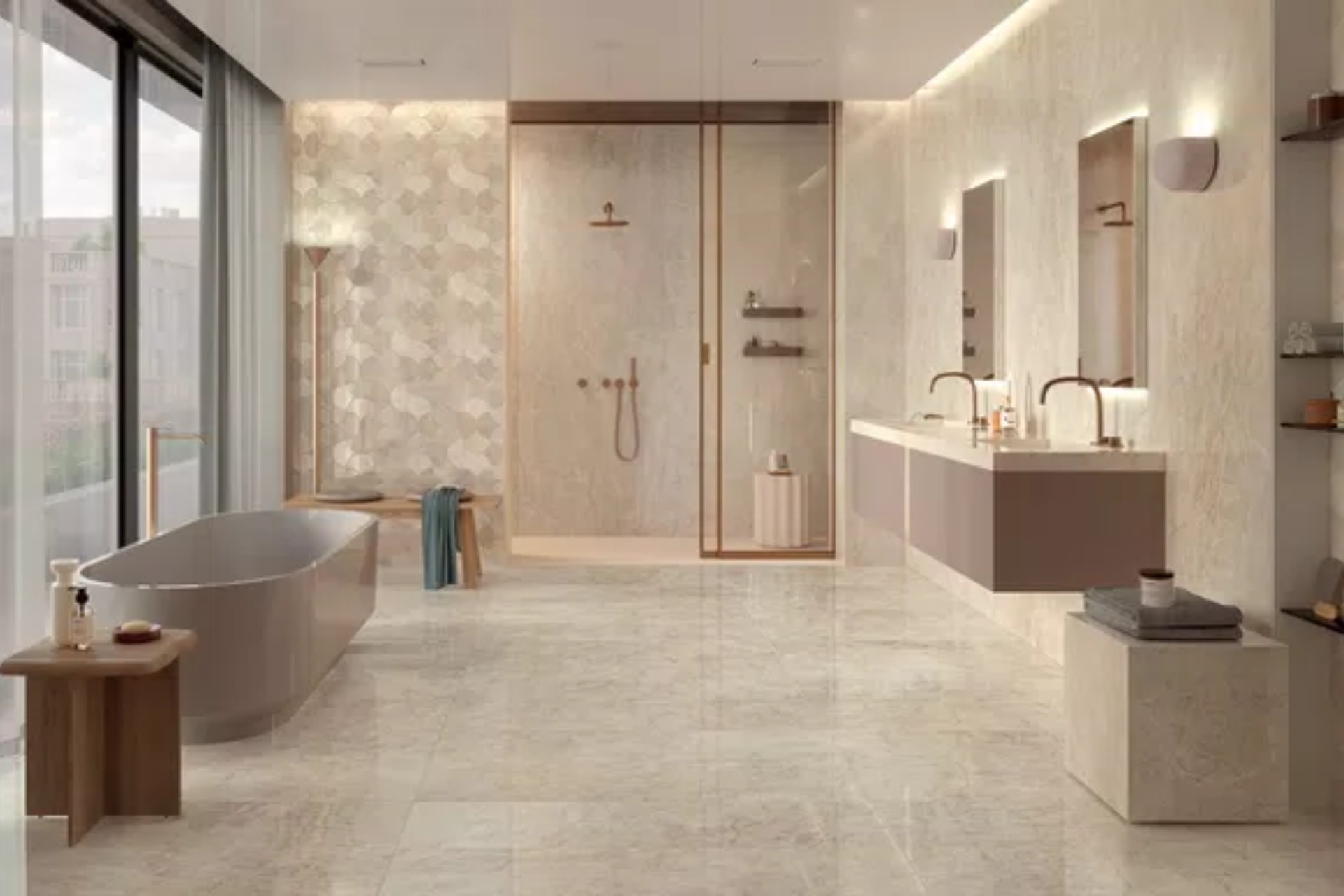 Regazzetti Consulenza Casa Pavimenti Rivestimenti Ceramiche Casa Pregnana Milanese Milano Effetto Marmo Levigato